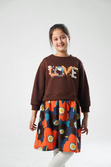 Lilly Girls Fleece Top