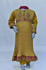 Girls Festive Eid Collection 3 Pc Dress