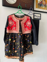 Alif Kari Lawn Embroidered Dress