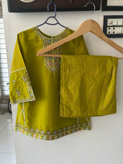 Alif Kari Lawn Embroidered Dress