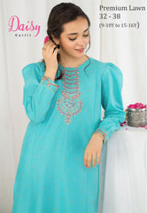 Daisy Eid Special 2 Piece Dress ( Shirt + Bottoms )