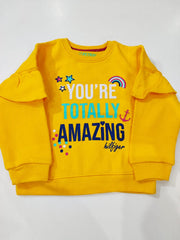 Petrol Sweatshirt For Girls