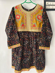 Alif Kari Koti Dress