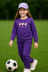 Girls Fleece Tracksuit
