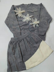 Girls Frock With Skirt