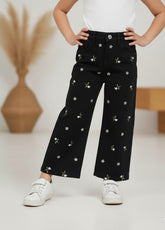 Girls Embroidered Pants