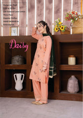 Daisy - Girls Embroidered Outfit