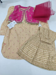 Rang Malang Girls Special Koti Dress