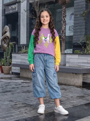 Girls sweatshirt(ethnic)