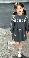 Girls woolen frock
