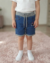 4-5yrs girls denim short..