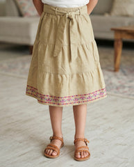 Beechtree (ppl) - Girls Embroidered Skirt