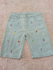 9-10yrs girls denim short