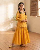 Ethnic girl lengha (6to7)