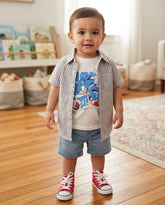 Boys Shirt - Bumblebee Adot