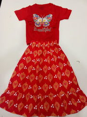 Minnie Minors - Girls Skirt Pair