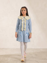 Girls Skirt With Sweater (Blue Color)