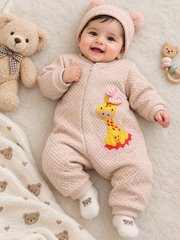 Girls Quilted Rompers