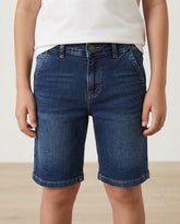 kites boys denim short..
