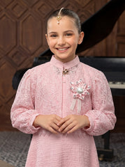 Girls (maxi style frock with tights)