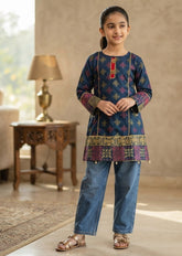 Alqaswa girl kurti