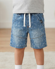 3-4yrs Minnie craft boys denim short..