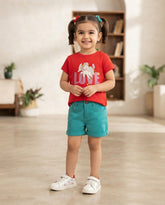 Girl pair with Danom shorts (2yr)