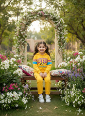 Baby Toss Girls Hood Pair