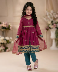 Al Qaswa - Frock 3 Piece