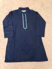 Boy kurta rollover