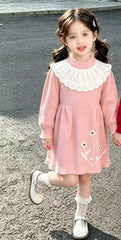 Girls woolen frock