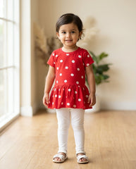 Al qaswa frock with tight