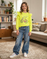 Petrol - Girls Sweatshirt
