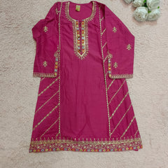 Rang malang girl dress (11to12yr)