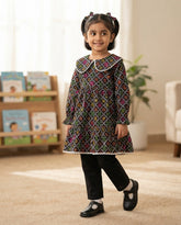 Leisure Club girls Khaddar Top