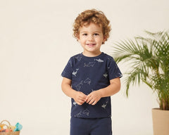 Blue Seven Shirt For Boys