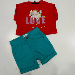 Girl pair with Danom shorts (2yr)