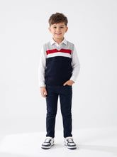 Boys sleeveless sweater (Minnie minors)