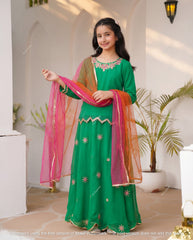 Al Qaswa 3Pc Dress For Girls