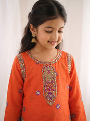 Al qaswa - 3pc girls dress