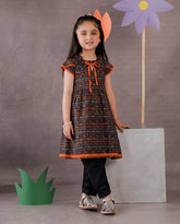 Girls Zellbury Kurti with Tights