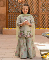 Girls Gharara Dress