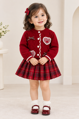 Girls skirt pair(woollen)