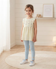 Breakout top with tights