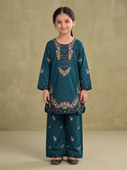 Peru girls 2pc(khaddar)