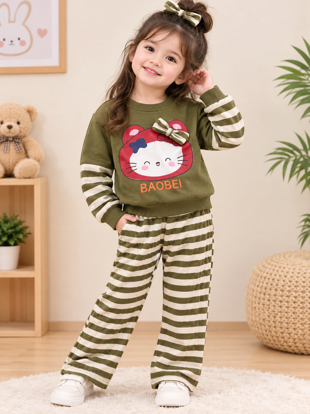 Girls fleece Pair