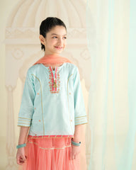 Hopscotch Eid Special Kids Lehnga