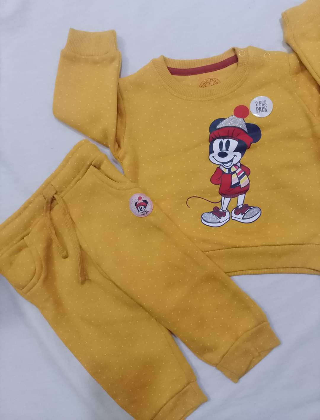 Minnie Minors infant fleece Pair