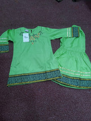 Daisy Lawn Embroidered