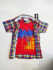 Monni Marris Double Shirt For Boys